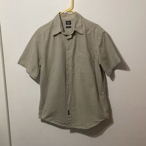 Vintage Dockers Men’s Short Sleeve Button-Down Shirt Large